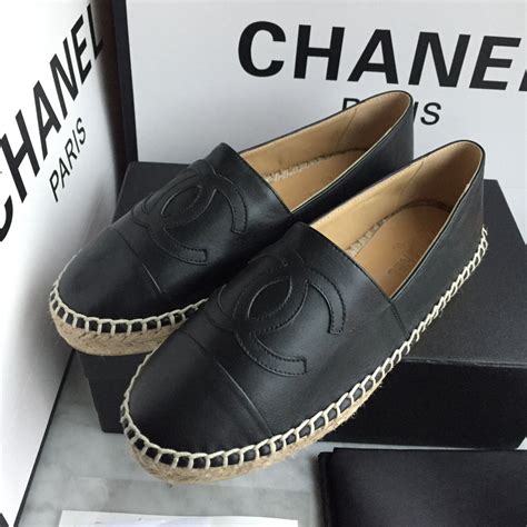 chanel mesh espadrilles replica|how to spot chanel espadrilles.